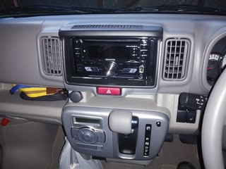 エブリワゴン車内